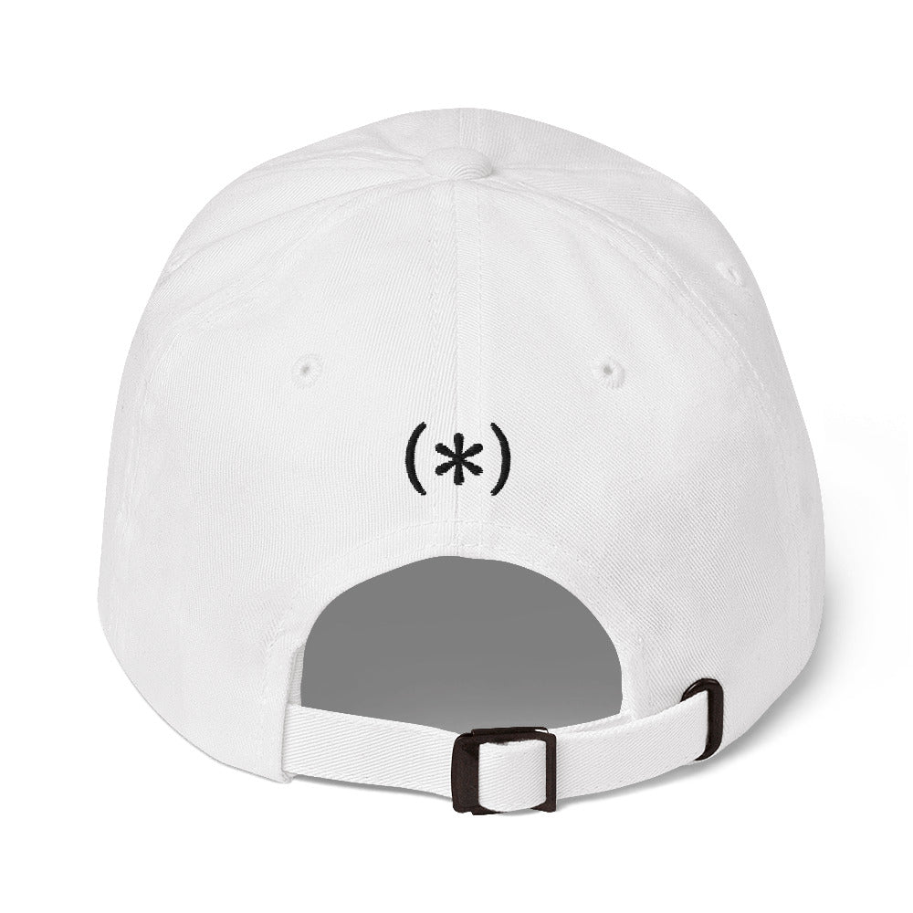 love is in the earth contrast embroidery cap